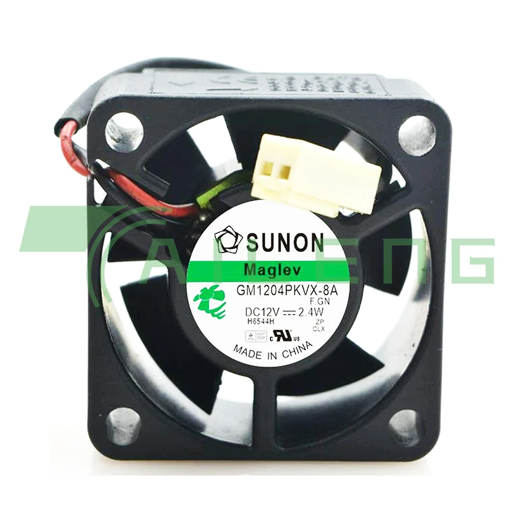 SUNON 4020 GM1204PKVX-8A 12V 2,4 W 2 cables 4cm enfriador 40*40*20mm ventilador de refrigeración de servidor