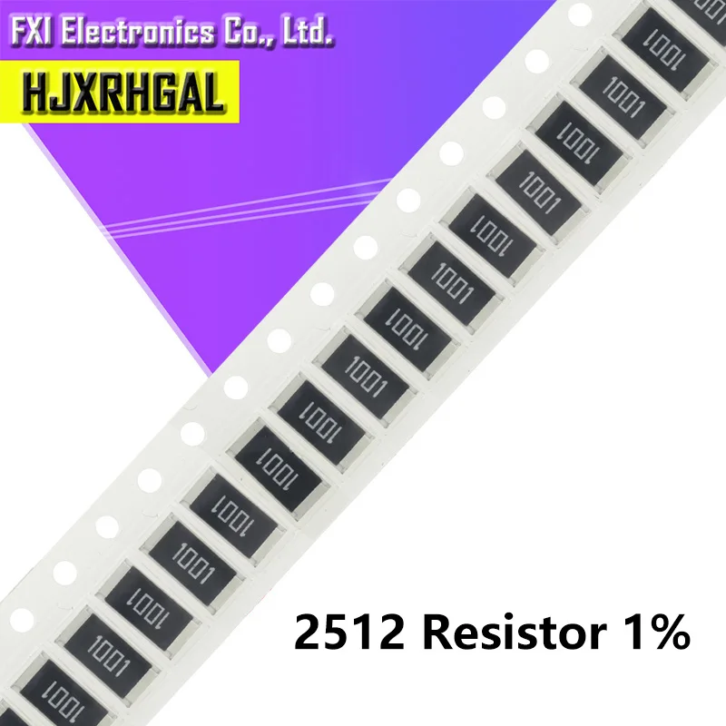 50 Uds 2512 1% resistencia SMD 0R ~ 10M 1W 0 1 10 100 150 220 330 ohm 1K 2,2K 10K 100K 220K 0R 1R 10R 100R 150R 220R 330R 470R 1M - imagen 3