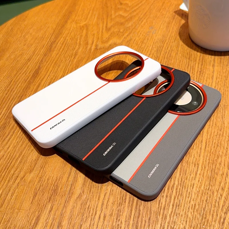 Para Honor X70 funda de lujo de cuero PU empalme de colores funda protectora ultrafina para HONOR X 70 X9D - imagen 5