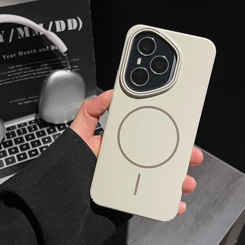 Para Huawei Honor 400 Pro funda dura de PC delgada magnética carga inalámbrica funda protectora trasera para Honor 400 400Pro Shell - imagen 3