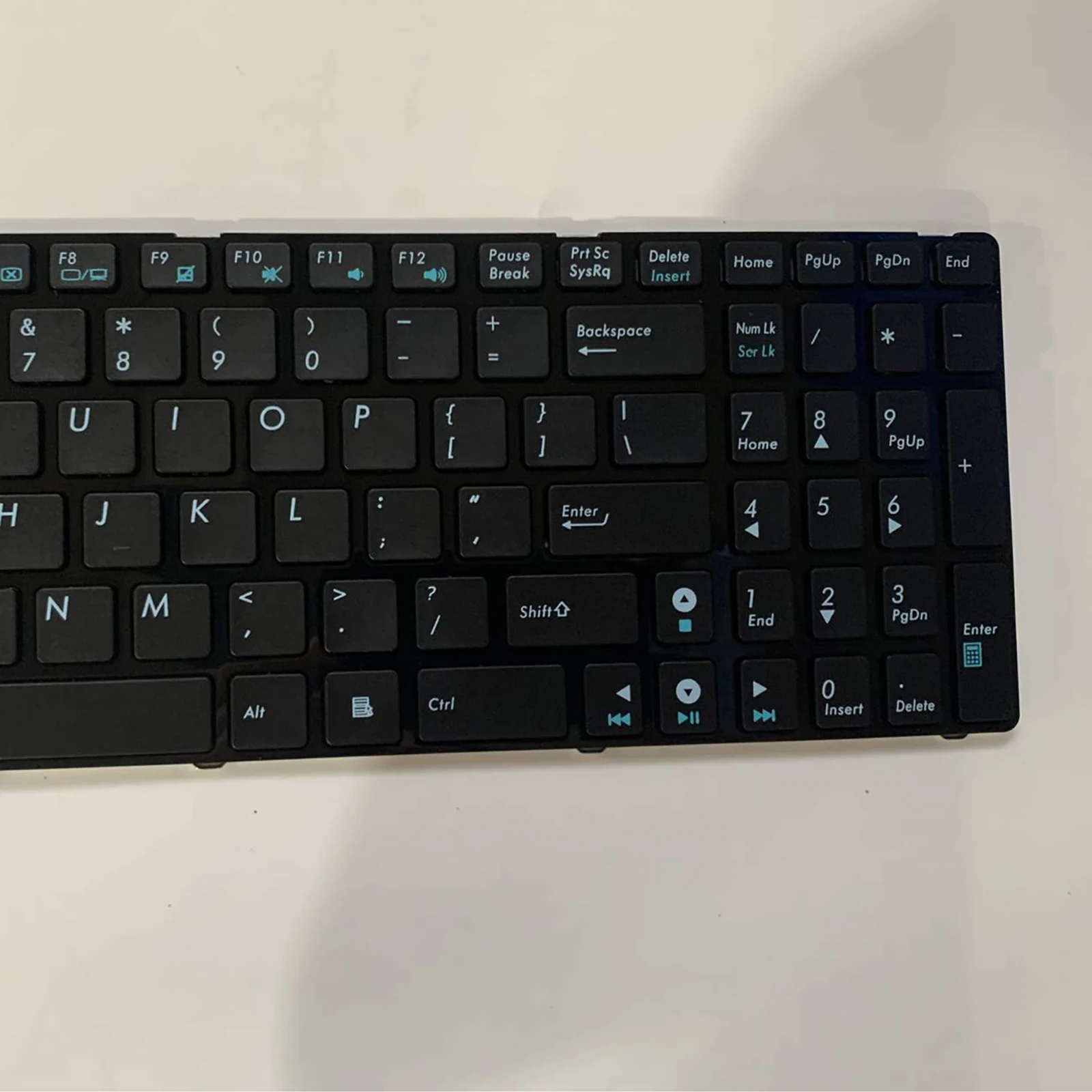 Teclado de ordenador portátil con diseño estadounidense para Asus A52 A53 K52 K53E K72 N73J G72 G73 R503U R704 X55 X75 - imagen 2