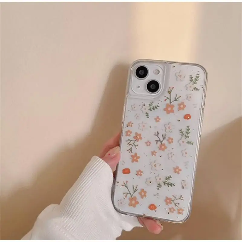 Funda suave de flores para Samsung Galaxy, A54, A55, A23, A24, A33, A52, A52S, A53, M23, M54, A05S, A15, A25, A14, A35, A31, A51, A71, A72, A73 - imagen 4