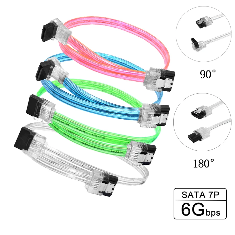 Cable de conexión de datos SATA 3,0, convertidor de Cable Sata III para disco duro SSD HDD, adaptador de alta velocidad, Cable de transmisión de señal