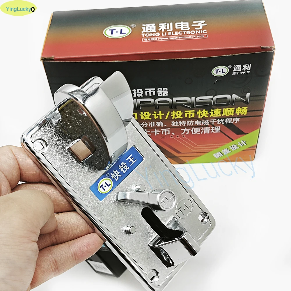 Aceptador de monedas Selector de monedas Validador de monedas CPU avanzada Insertación de alta velocidad Entrada frontal individual - imagen 3