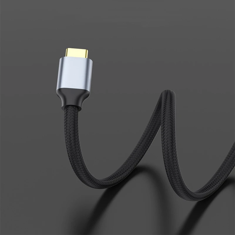 Cable adaptador de vídeo HD tipo C a DP, 8k, 60hz, proyección de pantalla de teléfono para ordenador, Host, proyector, pantalla, PS4, conexión a TV - imagen 4