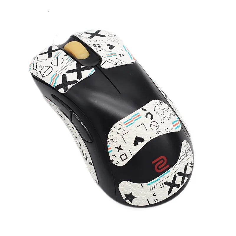 1 Juego de pegatinas antideslizantes para ratón Zowie EC1-C EC2-C EC3-C EC3C, cinta antisudor antideslizante, textura exquisita - imagen 3