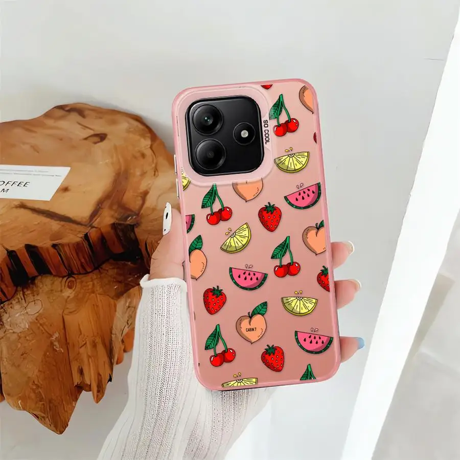 Funda para Xiaomi Redmi Note 9s 10Lite 12s 13 12 11 11s 10s 14 Pro Plus funda trasera para teléfono fruta aguacate - imagen 3