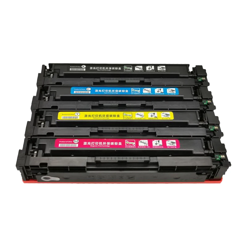 1 Juego de 4 colores compatibles con Canon CRG055 CRG-055 055 cartucho de tóner para i-Sensys LBP663cdw LBP664cx MF742cdw MF744cdw MF746cx - imagen 5