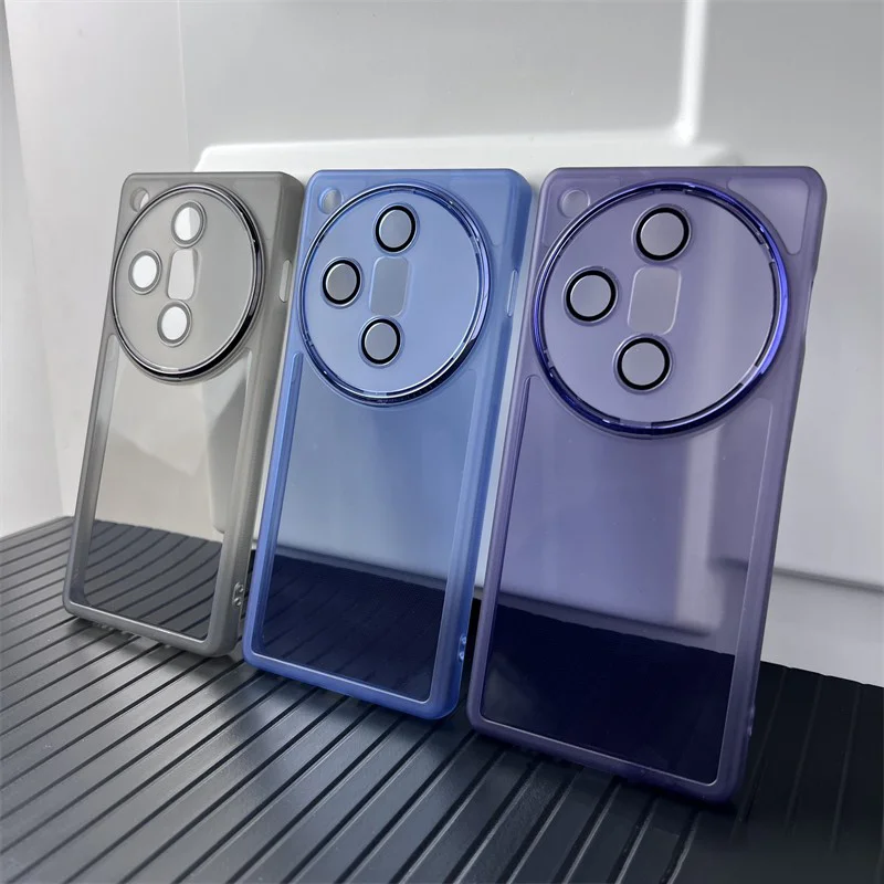 Funda de TPU suave y transparente para OPPO Find X7 Ultra, carcasa completa para teléfono, protección de lente, funda trasera para OPPO Find X7 X7Ultra