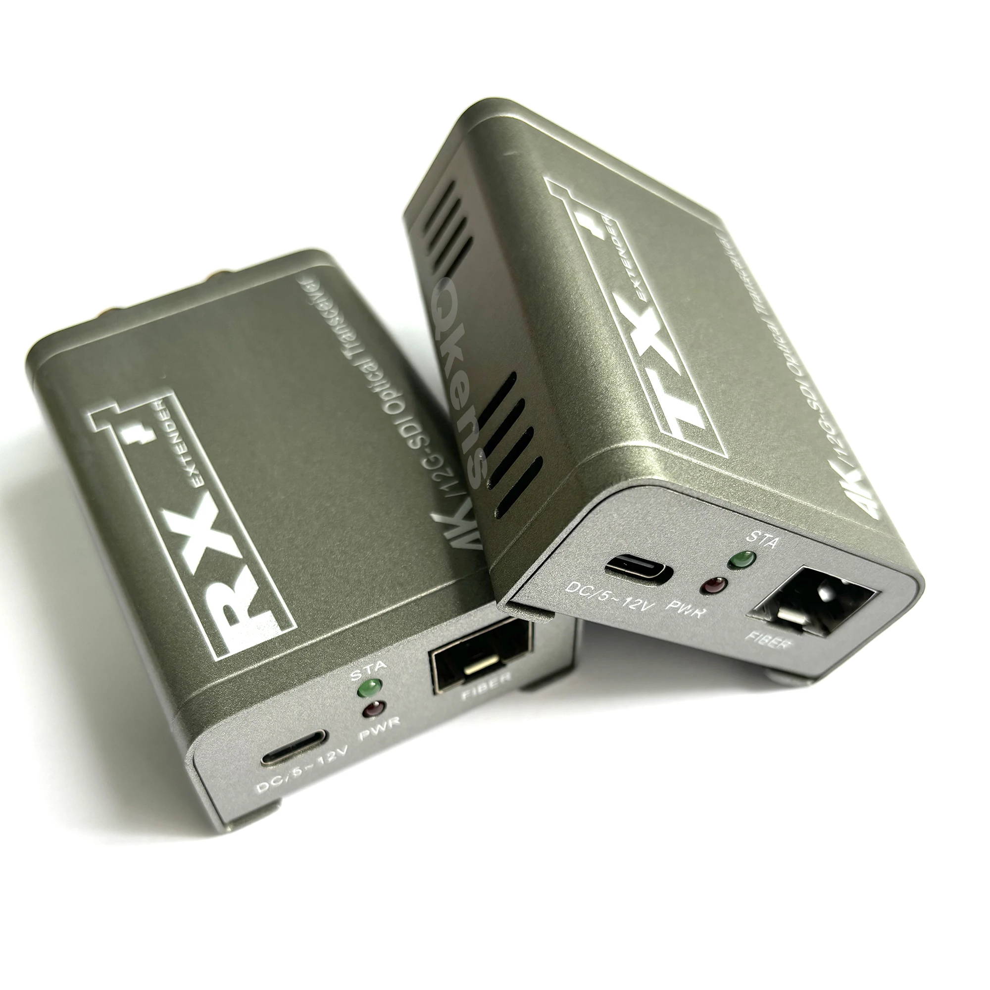 Extensor de fibra SDI de 12G, 4K, 60Hz sobre Cable de fibra óptica LC, 20Km, conector receptor transmisor de fibra de Audio y vídeo HD SDI con SFP - imagen 4