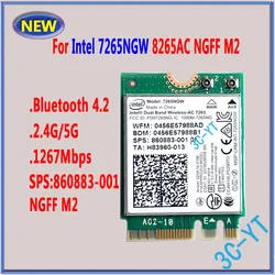 Tarjeta Wi-Fi M.2 Intel para HP EliteBook 850 800 G2 G3