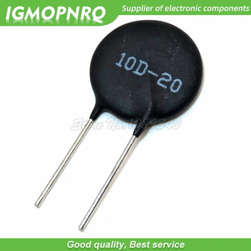 10 Uds resistencia termistor NTC 10D-20 resistencia térmica nuevo Original