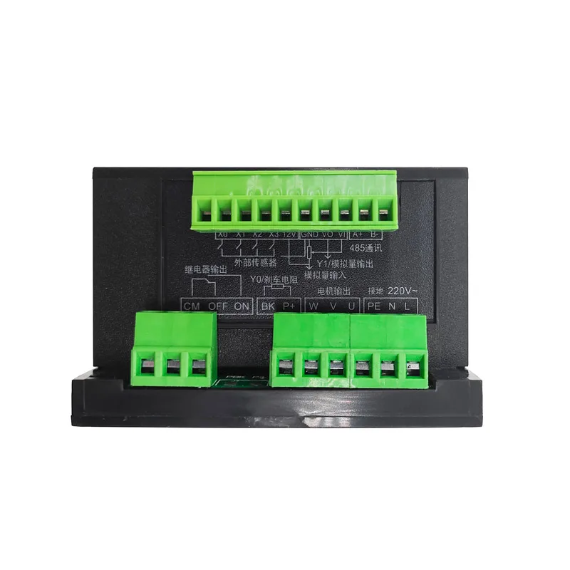 Convertidor de frecuencia Inversor eléctrico 1500W RS485 Añadir controlador de motor 0.75KW MCU Entrada monofásica 220V Salida trifásica 0.4KW 1.5KW - imagen 3