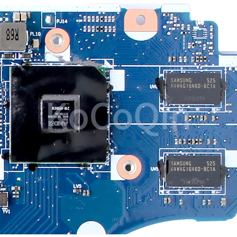 Placa base para portátil LENOVO Thinkpad E455, NM-A231, A8-7100, 216-0856030, 2G, 04X4985, completamente probada - imagen 4