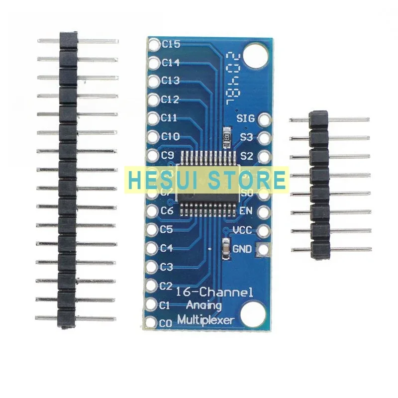 CD74HC4067 Multiplexor analógico CMOS de 16 canales de alta velocidad