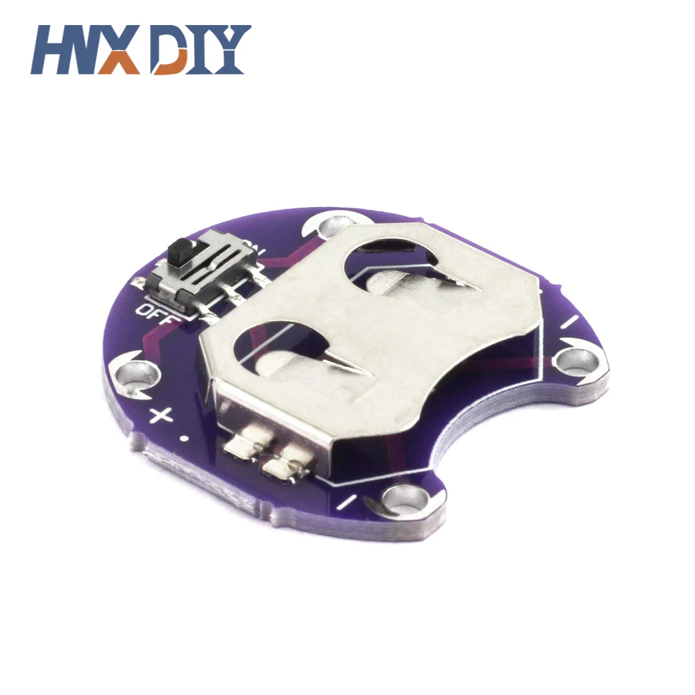 Soporte de batería de celda de moneda LilyPad, módulo de montaje de batería CR2032, 10 piezas - imagen 2