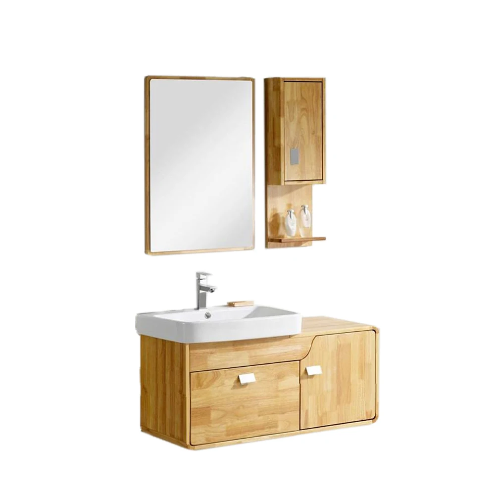 Tocador montado en la pared moderno del cuarto de baño de los muebles sanitarios del lavabo del diseño simple de Chaozhou - imagen 4