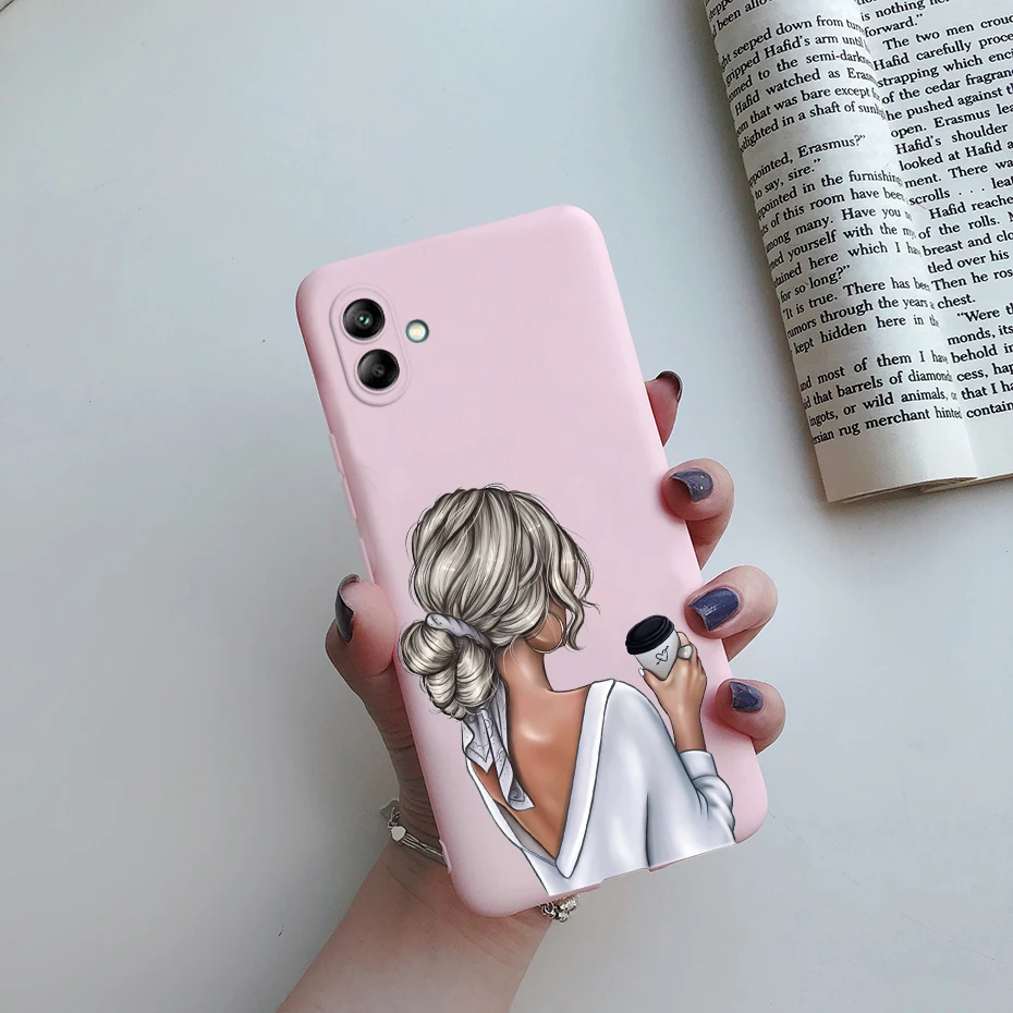 Funda para Samsung A05, carcasa delgada y suave para chicas bonitas, para Galaxy A15, A05, A05S, 4G, A155, A055, A057 - imagen 2