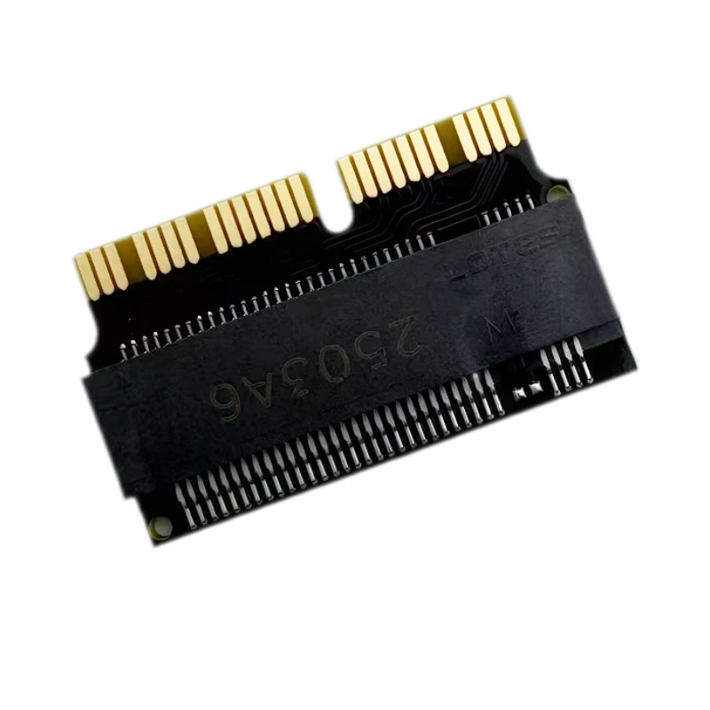 10 Uds para ordenador portátil Macbook Air Pro 2013 2014 2015 A1465 A1466 A1502 A1398 PCIEX4 M2 para NVMe PCIe M.2 para NGFF a tarjeta adaptadora SSD - imagen 3