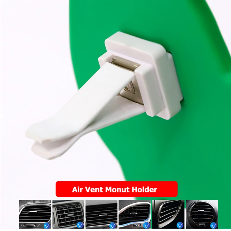 Soporte de teléfono con dibujos animados para coche, accesorio para teléfono móvil de 3,5 a 6,4 pulgadas, para rejilla de ventilación de coche - imagen 4