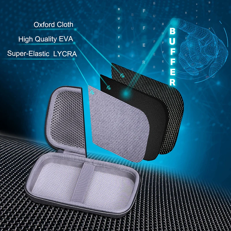 XANAD-estuche rígido EVA para Walabot DIY Stud Finder en la pared Imager, bolsa de almacenamiento de transporte de viaje - imagen 4