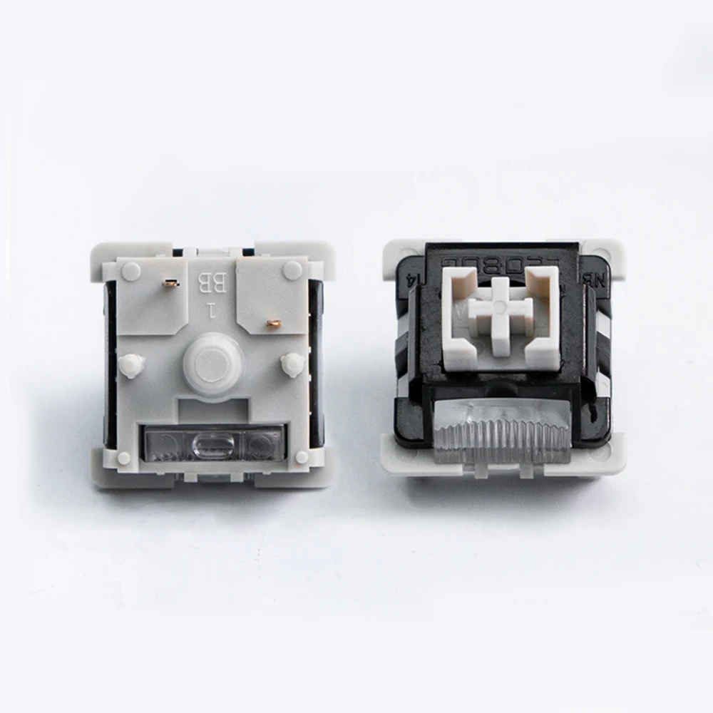 LEOBOG-interruptor lineal mxstem para Gaming, Teclado mecánico, POM, prelumado, 2 etapas, resorte, nuevo módulo