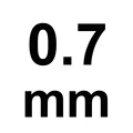 0.7mm-500g