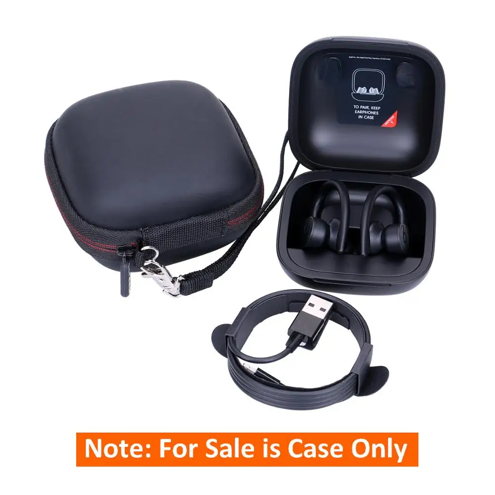 LTGEM Estuche rígido de EVA negro para auriculares totalmente inalámbricos Powerbeats Pro - imagen 3