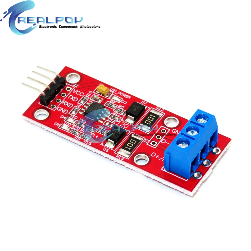 Módulo MAX3485 TTL a RS485, accesorios de desarrollo MCU - imagen 2