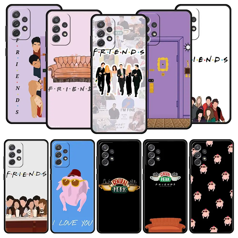 Funda Central Perk Coffee friends para Samsung A51, A71, A21S, A12, A11, A31, A41, A52, A32, A23, A33, A53, A73, A03S, A13, 5G, A54, A34
