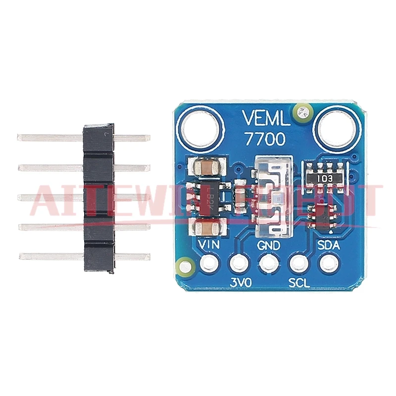 Módulo Sensor de luz ambiental VEML7700, placa Sensor de medición de luz Lux de 120k, interfaz I2C IIC de 3,3 V y 5V - imagen 3