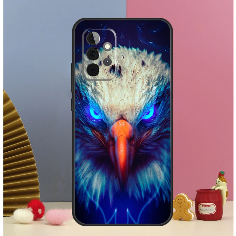 Funda de Animal águila halcón pájaro para Samsung Galaxy A13 A33 A53 A26 A16 A36 A56 A15 A35 A55 A14 A34 A54 A12 A32 A52 A17 - imagen 4