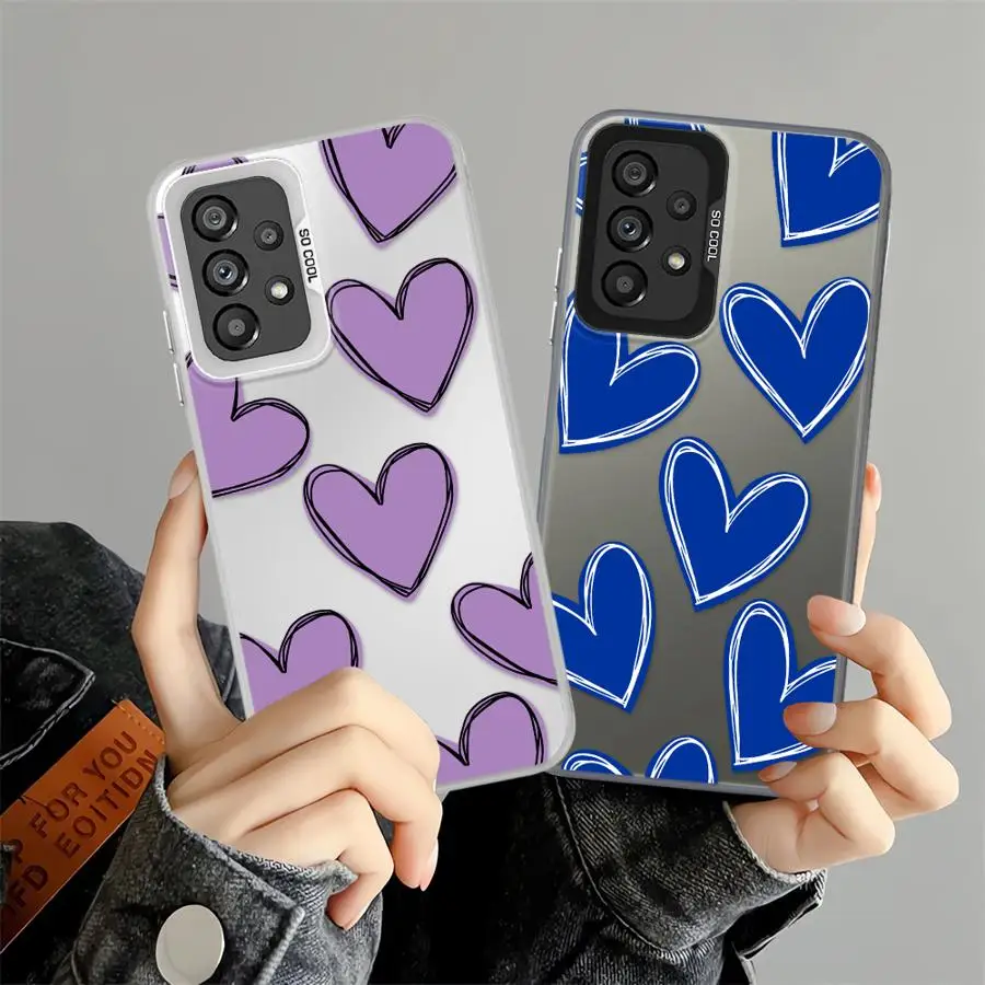 Funda creativa con forma de corazón de amor para Xiaomi Redmi 9C 13C A5 A1 A2 Plus 14C 10C 9T 12C K60
