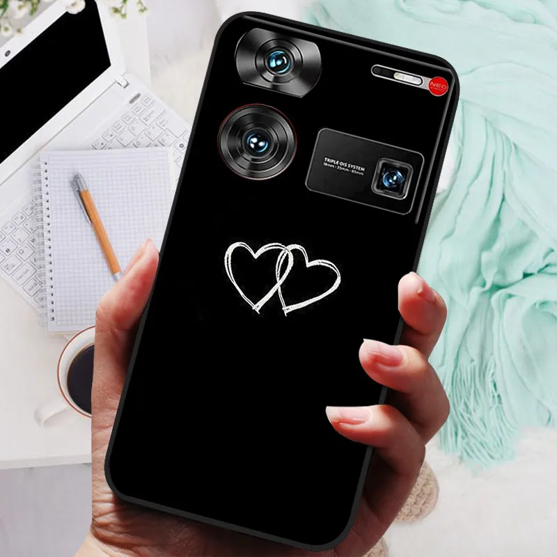 Para Nubia Z60 Ultra funda Z 60 Ultra lujosa funda trasera de silicona para teléfono NUBIA NubiaZ60 Z60Ultra fundas protectoras Capas - imagen 3