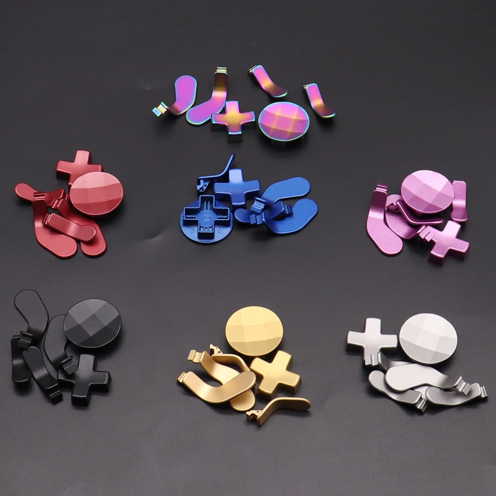 Botón de disparo de paletas de Metal para Xbox One Elite Series 1 2 controlador Gamepad d-pad dirección accesorios de teclas cruzadas