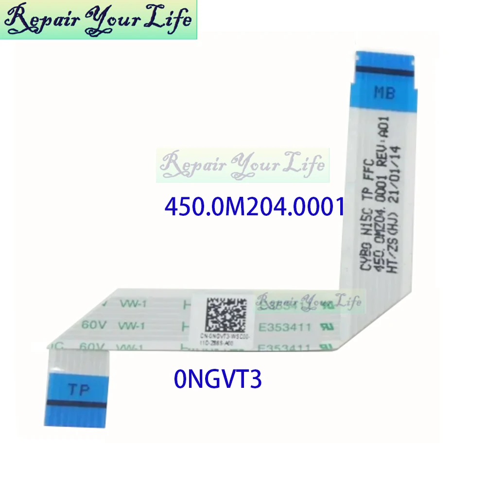Touchpad Clickpad con Cable para Dell Inspiron 5501 5502 5505 5508 5509 7500 7501 7506 0JTTWY 0F8VYM JTTWY módulo de piezas de ordenador portátil - imagen 4