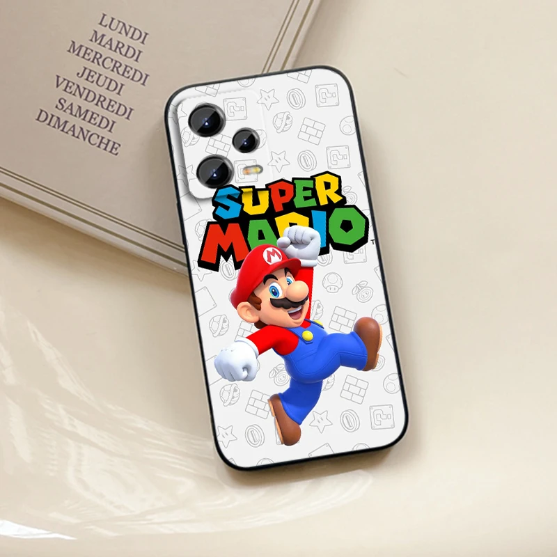 Funda de teléfono de TPU negra para Xiaomi Redmi Note 13, 12R, 12S, Turbo 11, 11T, 11S, 10, 10S Pro Plus, 5G - imagen 2