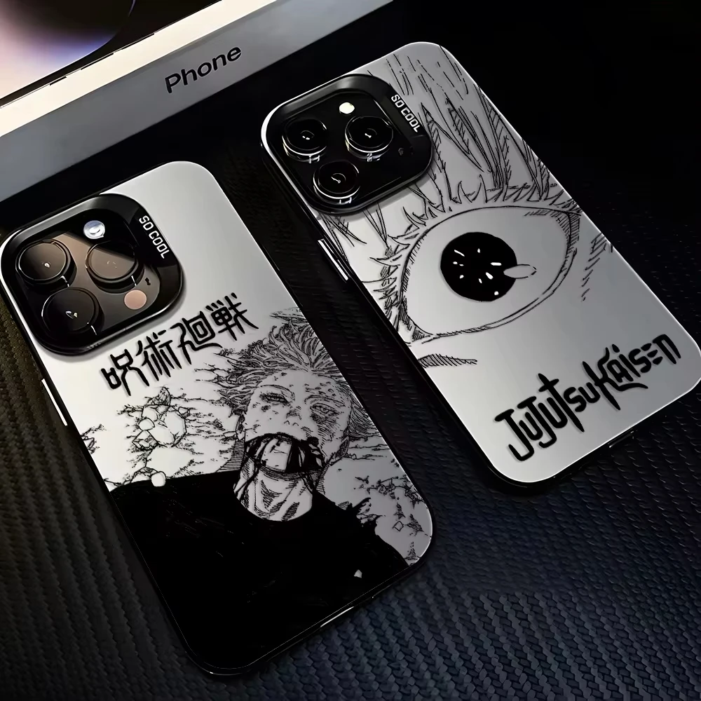 Funda de teléfono de Anime Jujutsu Kaisen para Samsung Galaxy S25 Ultra S24 S23 S22 S21 Plus S20FE A55 A54 A35 A15 a prueba de golpes B - imagen 3
