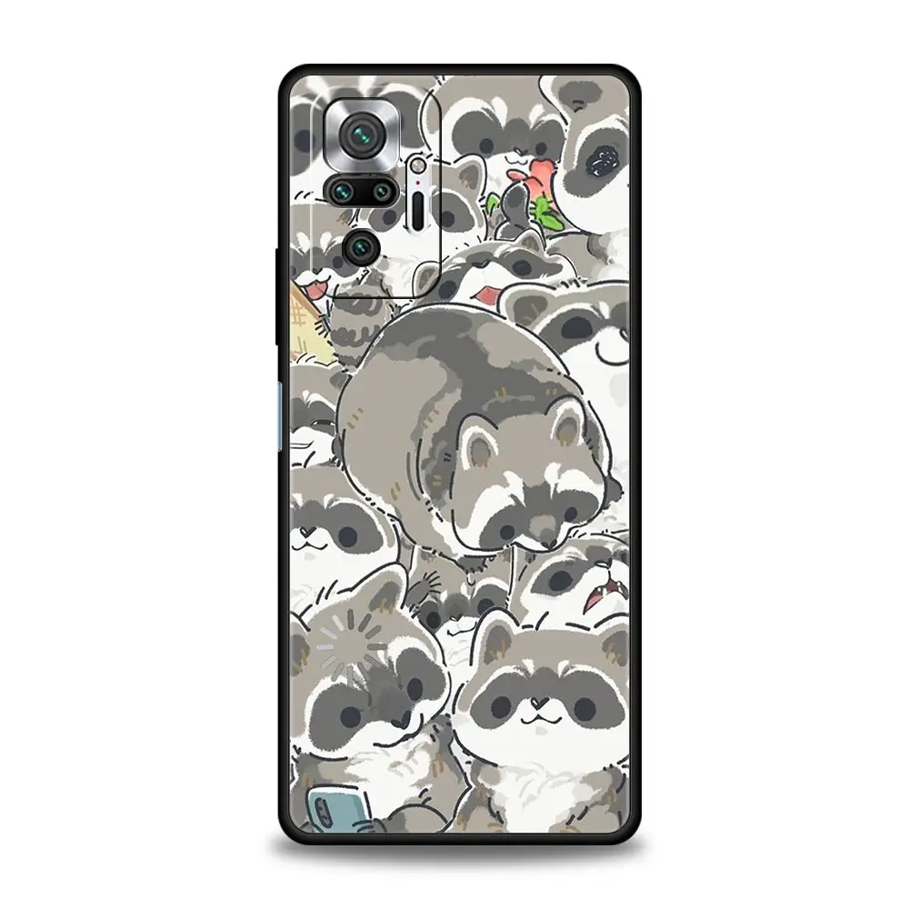 Funda de teléfono con estampado de dibujos animados para Xiaomi Redmi Note 13, 12, 5G, 11, 10 Pro Plus, 4G, 9S, 9, 8, 7, 9T, 13C, 12C, 10C, 9C, 9A, funda de silicona suave - imagen 5