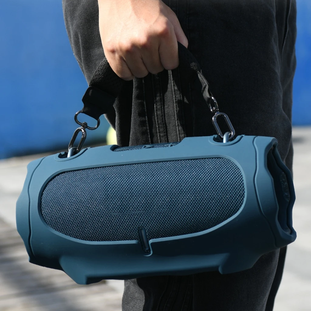 Funda protectora de silicona con asa fácil de llevar, funda impermeable y antiarañazos para altavoces Xtreme 4, 1 ud. - imagen 5