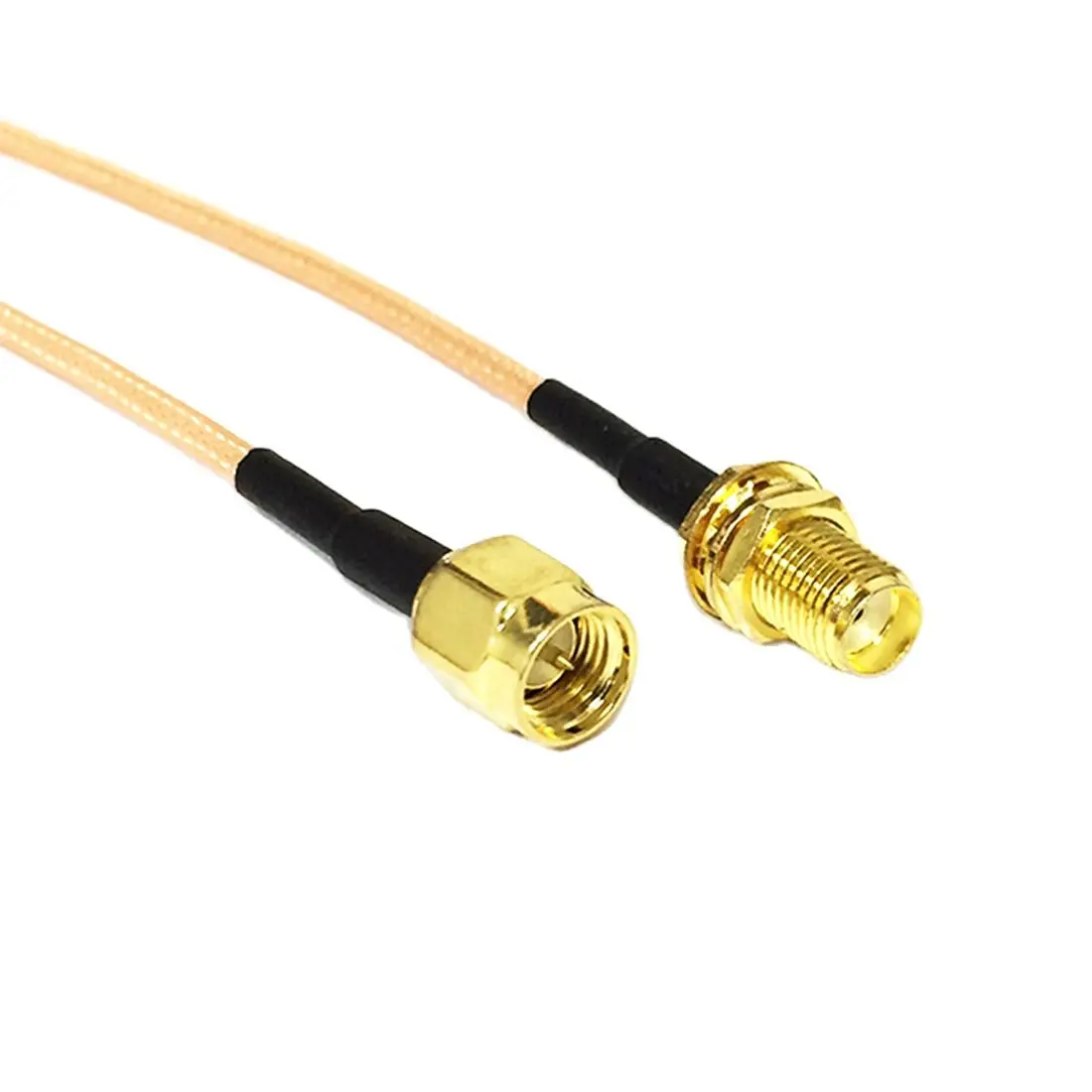 Kit de adaptador coaxial RF SMA macho a hembra, Cable RG316 de 3 pies, 1m + 3 piezas, para antena WIFI GSM 3G 4G, nuevo - imagen 2