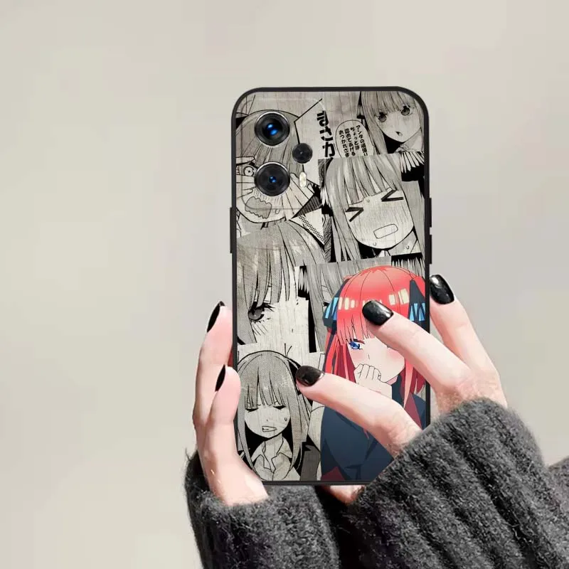 Miku Nakano Anime cubierta para Motorola G86 G85 G84 G75 G73 G72 G56 G55 G54 G41 G35 G34 G31 G23 G15 G13 G05 G04 funda de teléfono - imagen 3