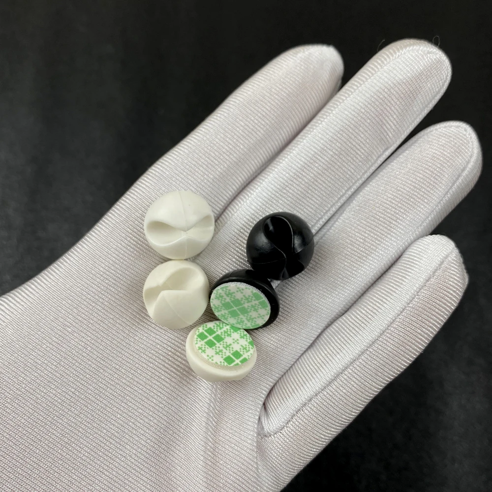 Organizador de cables con Clip para escritorio, enrollador de cables, Cargador USB, Soporte seguro, 5/10/20 unidades - imagen 3