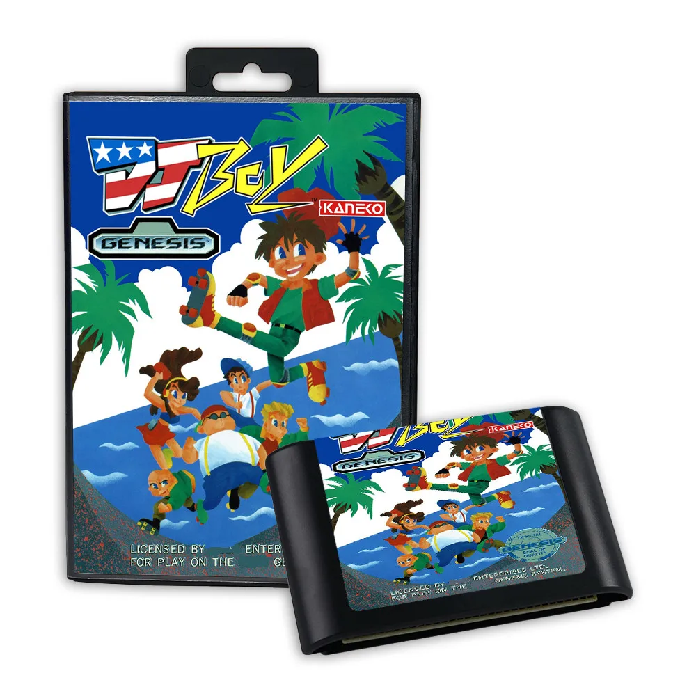 Cartucho de juego retro DJ Boy de 16 bits para consolas de videojuegos Sega Genesis Megadrive - imagen 3