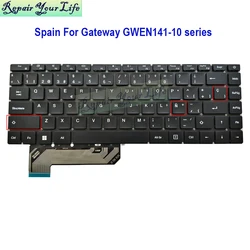 Gateway 14.1 GWTN141 Teclado español latino de repuesto para portátil