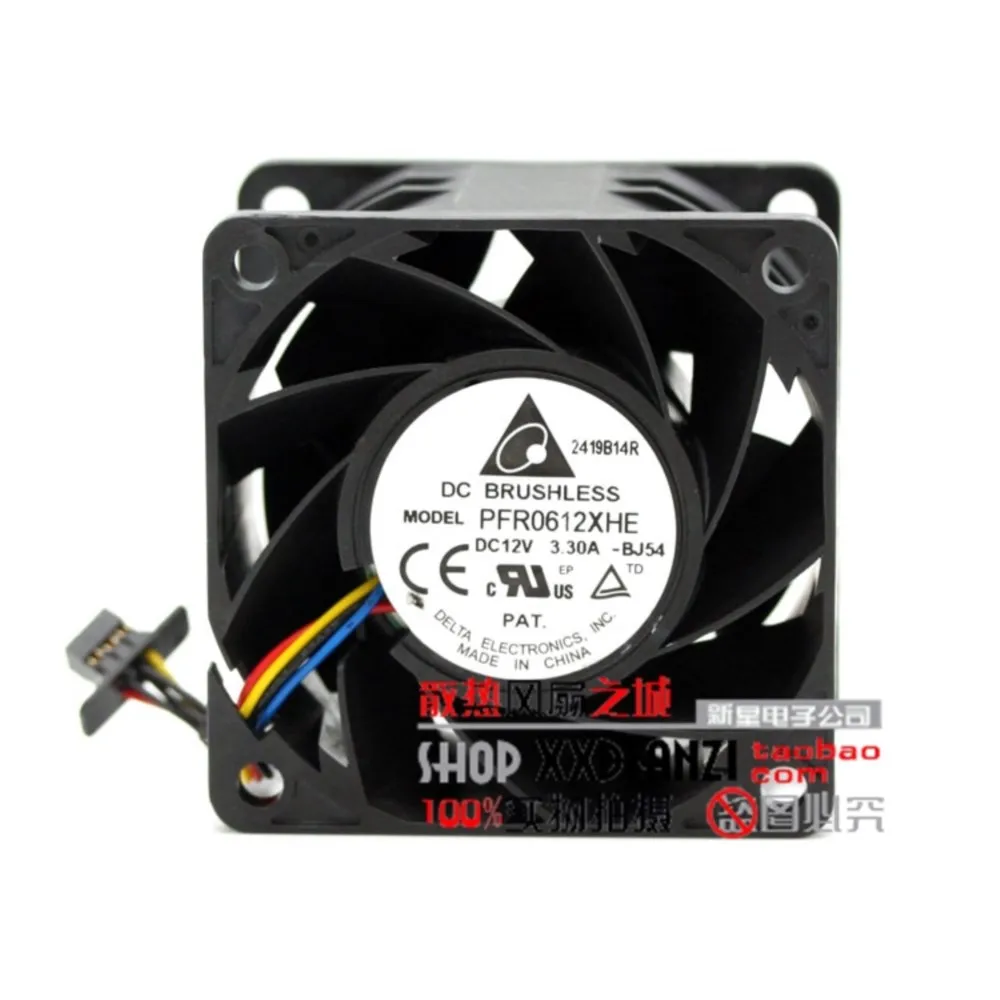 Delta 6038 PFR0612XHE Ventilador Axial 12V Alta Velocidad - Flujo Alto - imagen 4