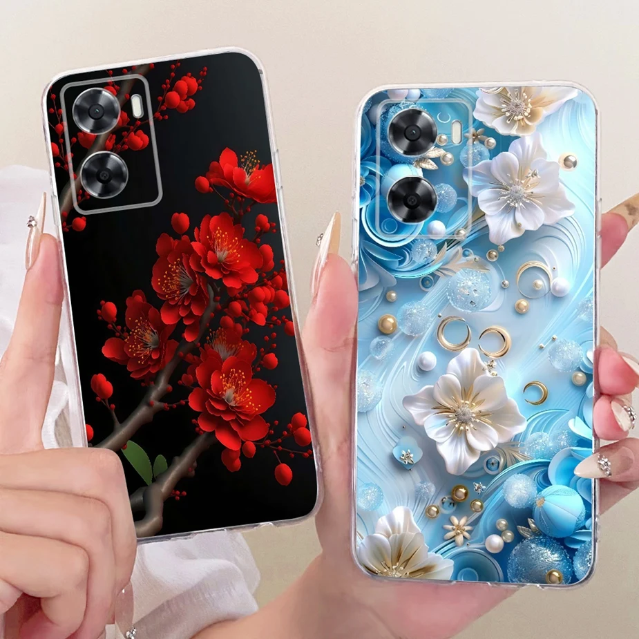 Para Oppo A57 4G funda Oppo A57s CPH2385 Cool Dragon funda pintada de lujo funda de teléfono de silicona suave para Oppo A77s OppoA77 4G Fundas - imagen 4