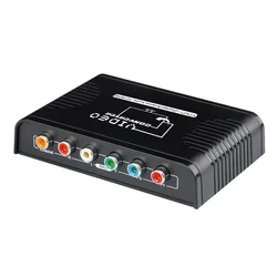 Adaptador Componente RCA a HDMI 1080P para Wii PS3