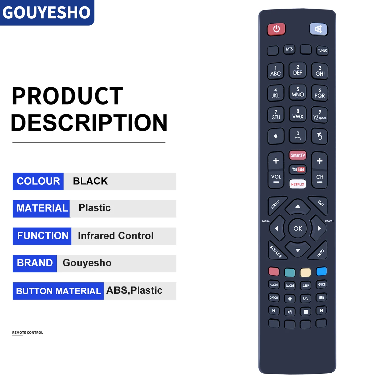 Nuevo Control remoto TV Challenger para Hyundai Challenger Smart + Forro + Pilas ER-52401 06-554W49-TY01X - imagen 4