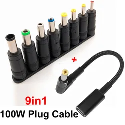 Cable Cargador Universal USB-C a Jack DC 5,5×2,5 mm – Portátil